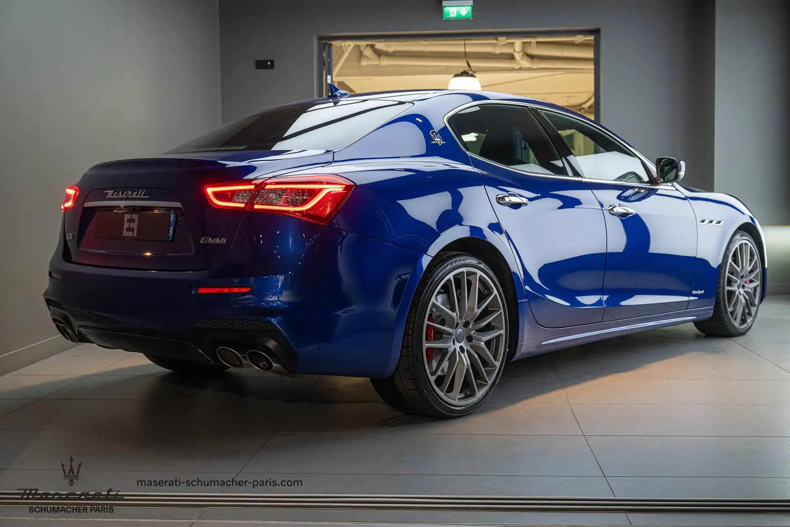 Maserati Ghibli Ghibli 3.0 V6 Bi-Turbo 430 S Q4 Bleu - 2