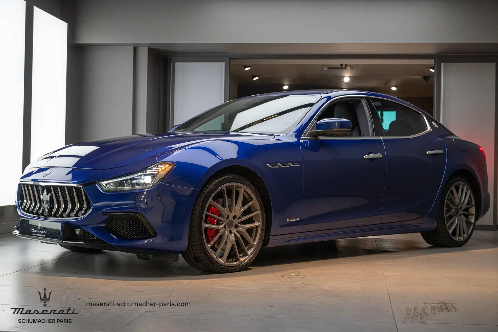 Maserati Ghibli Ghibli 3.0 V6 Bi-Turbo 430 S Q4 Blauw - 1