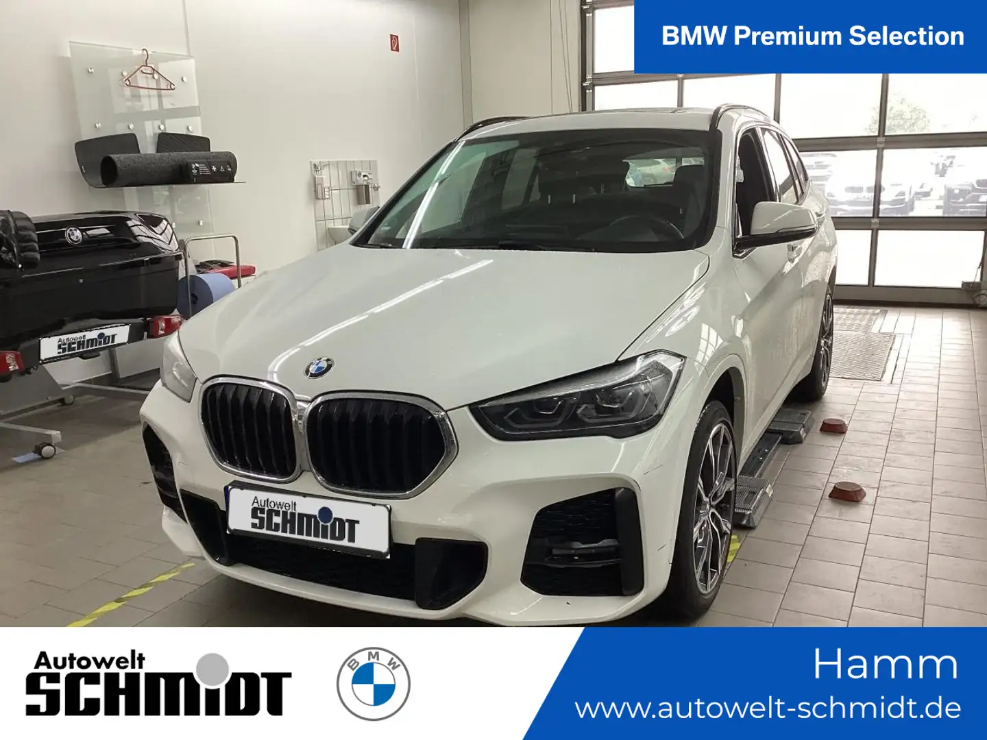 BMW X1 xDrive25d M Sport + 2Jahre-BPS.-GARANTIE Weiß - 1