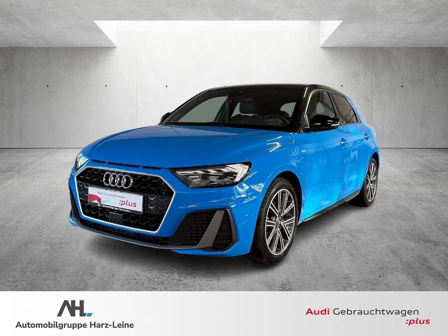 Audi A1 Sportback 30 TFSI Sline S-tronic LED Navi PDC SHZ Bleu - 1