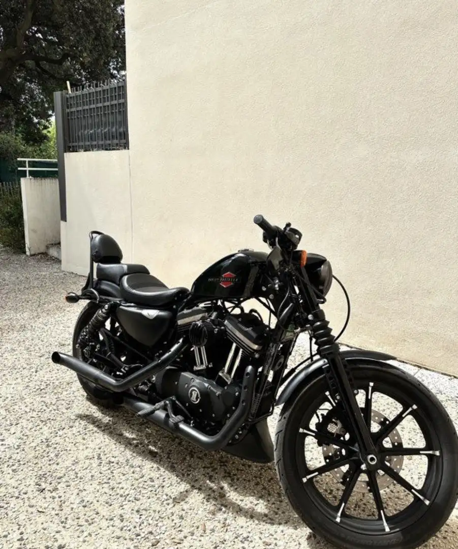 Harley-Davidson Iron 883 stage 1 pot filtre support de plaque - 1