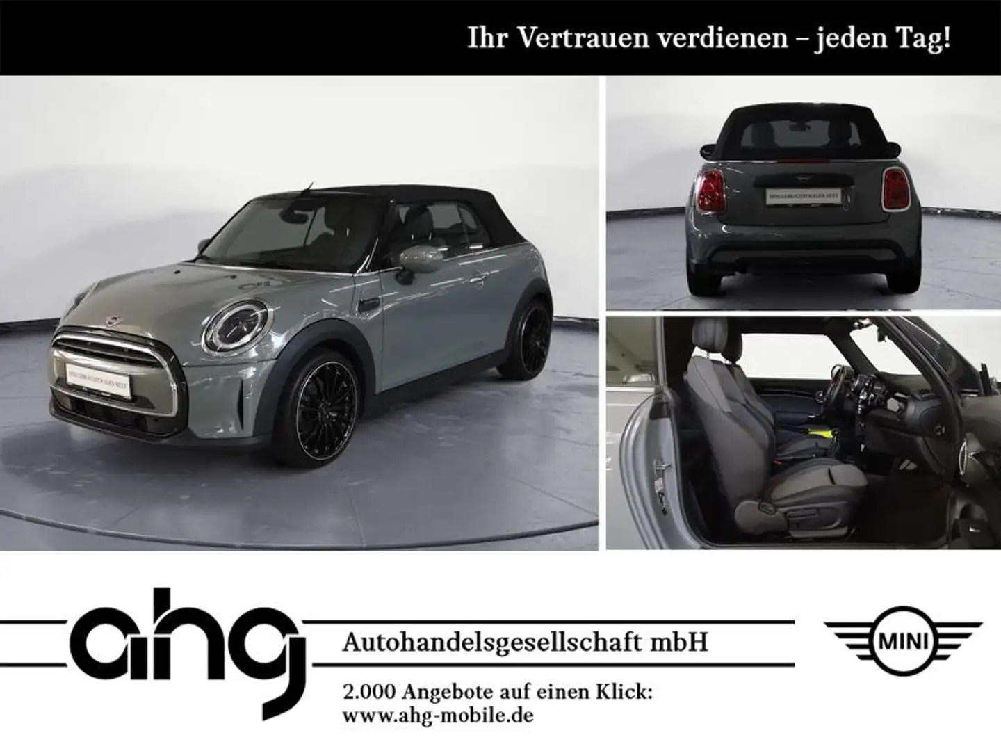 MINI One Cabrio Classic Trim Klimaaut. Komfortzugang Grau - 1
