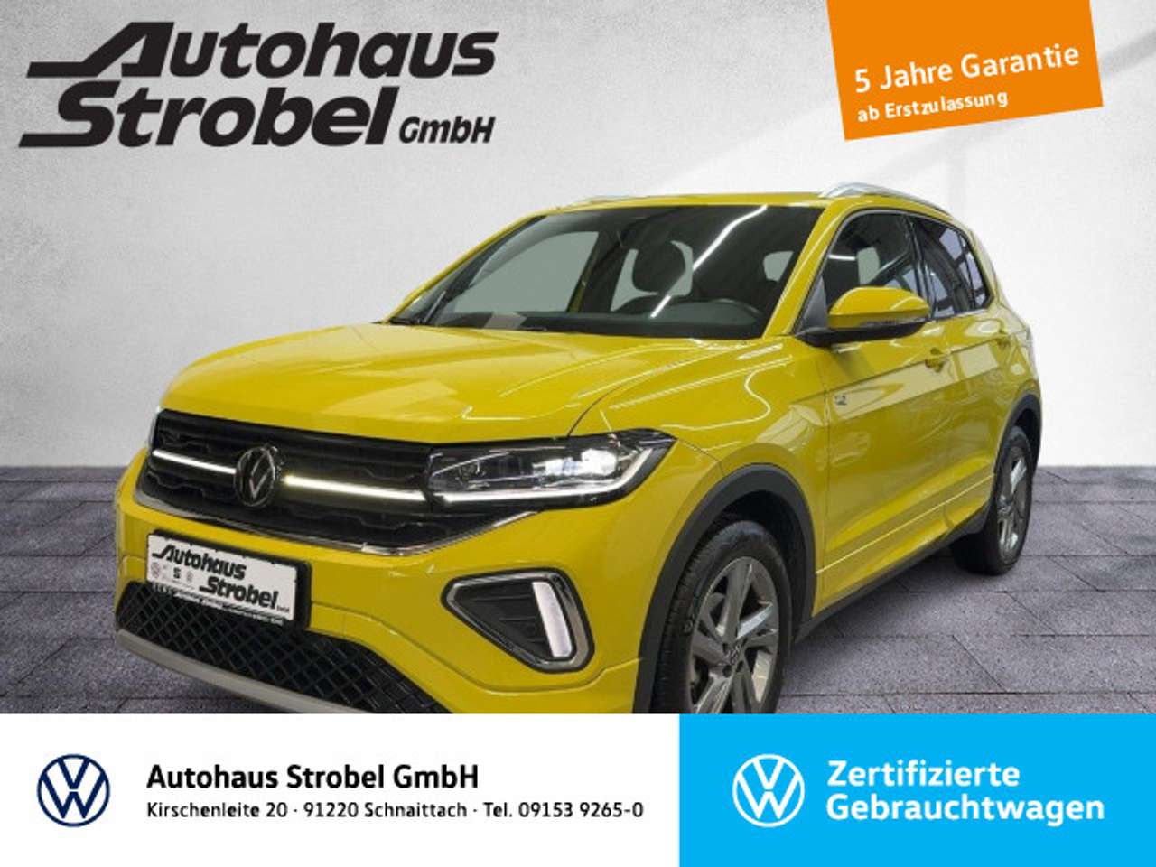 Volkswagen T-Cross 2024 — 1.0 TSI DSG R-Line ab 3,99% AHK ACC Navi