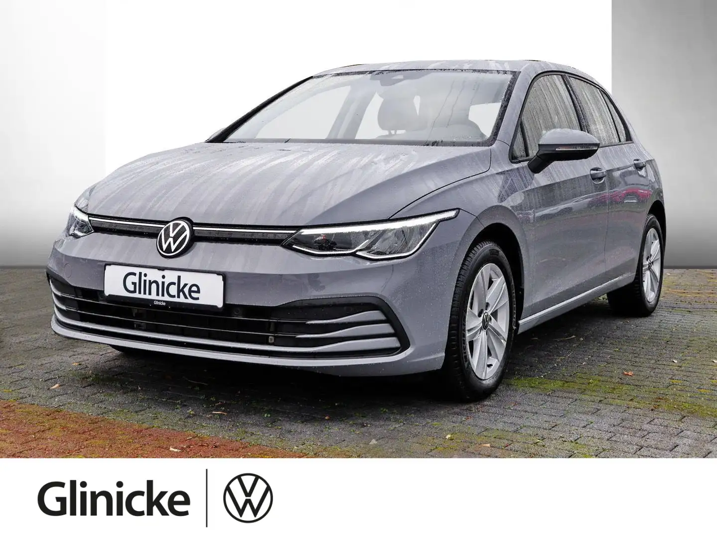 Volkswagen Golf VIII 1.5 TSI Life SiHz Navi Klima PDC LED D Gris - 1