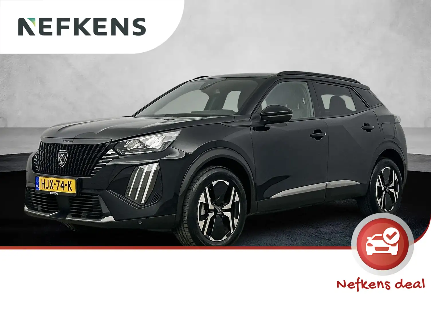 Peugeot 2008 SUV 1.2 130 pk Automaat Allure | Carplay | Led | C Zwart - 1