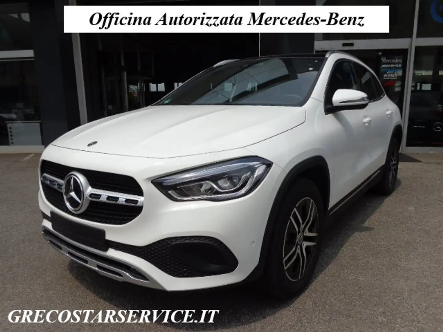 Mercedes-Benz GLA 200 d Sport Plus Automatic TETTO-CARPLAY-KM 6000 Weiß - 1