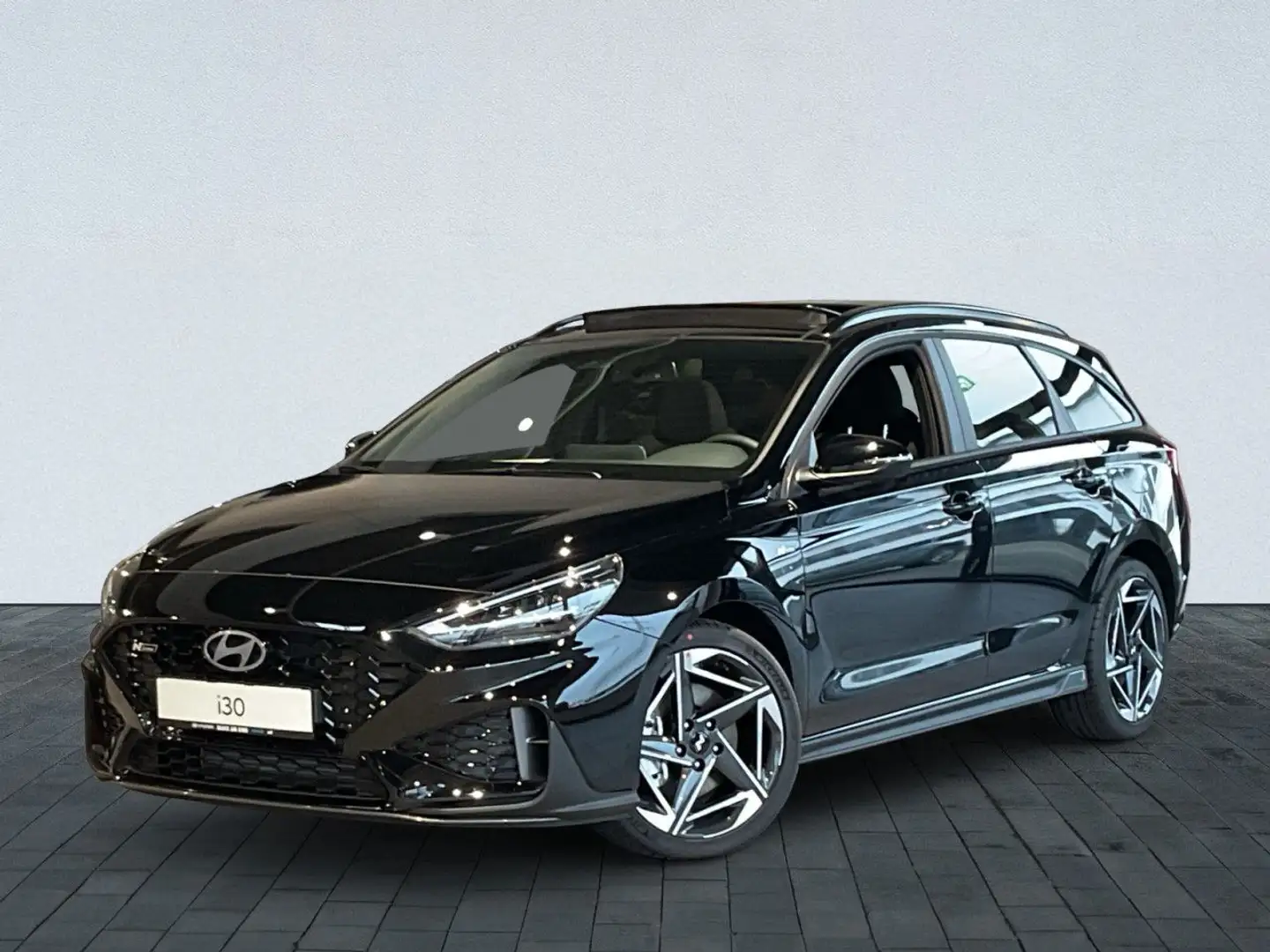 Hyundai i30 FL Kombi (MY25) 1.5 T-GDI (140PS) 48V 7-DCT 2W Zwart - 1