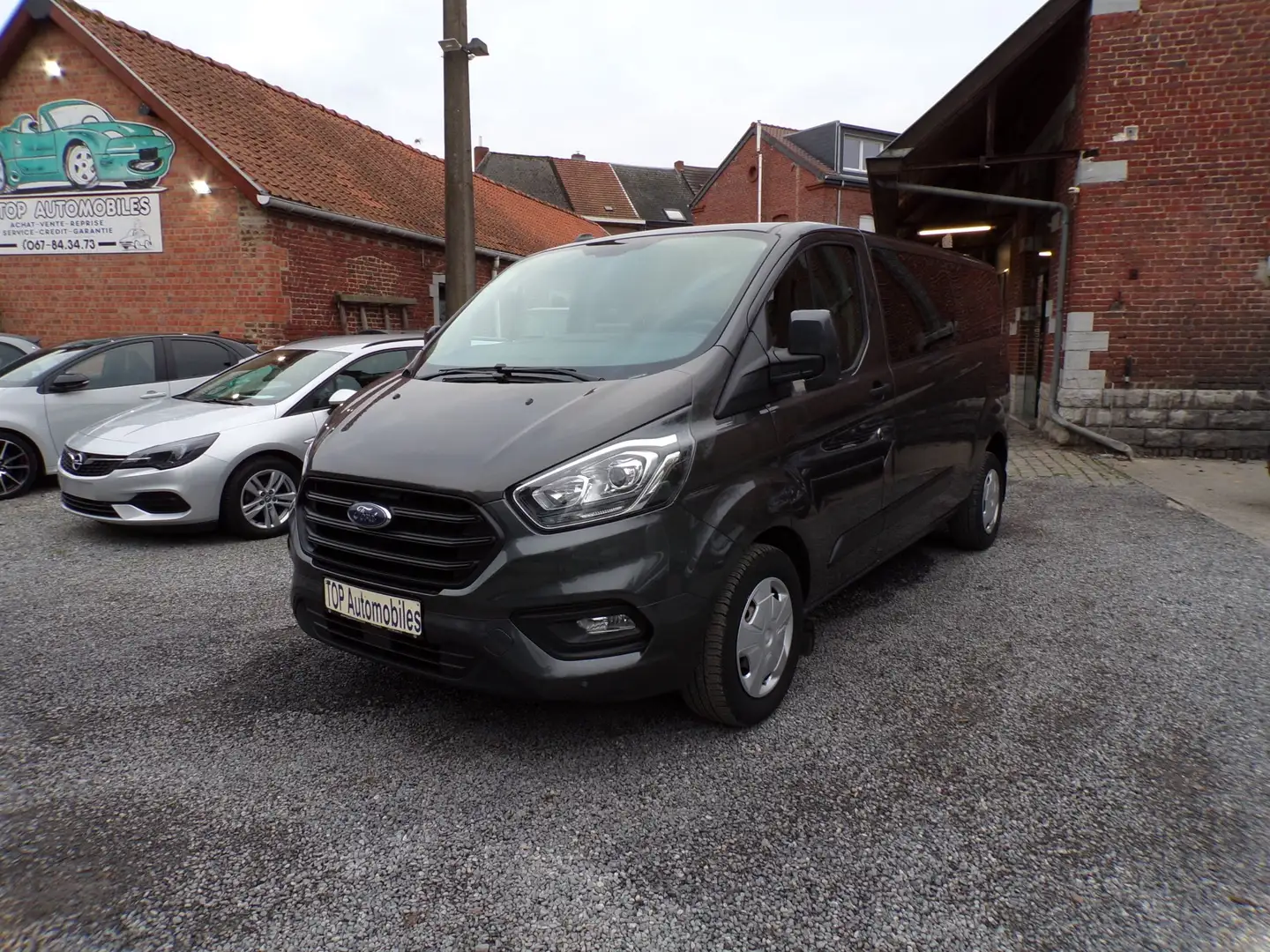 Ford Transit Custom 2.0 TDCi L2H1 Trend Combi (EU6.2),9Places/Gar 1AN Gris - 1