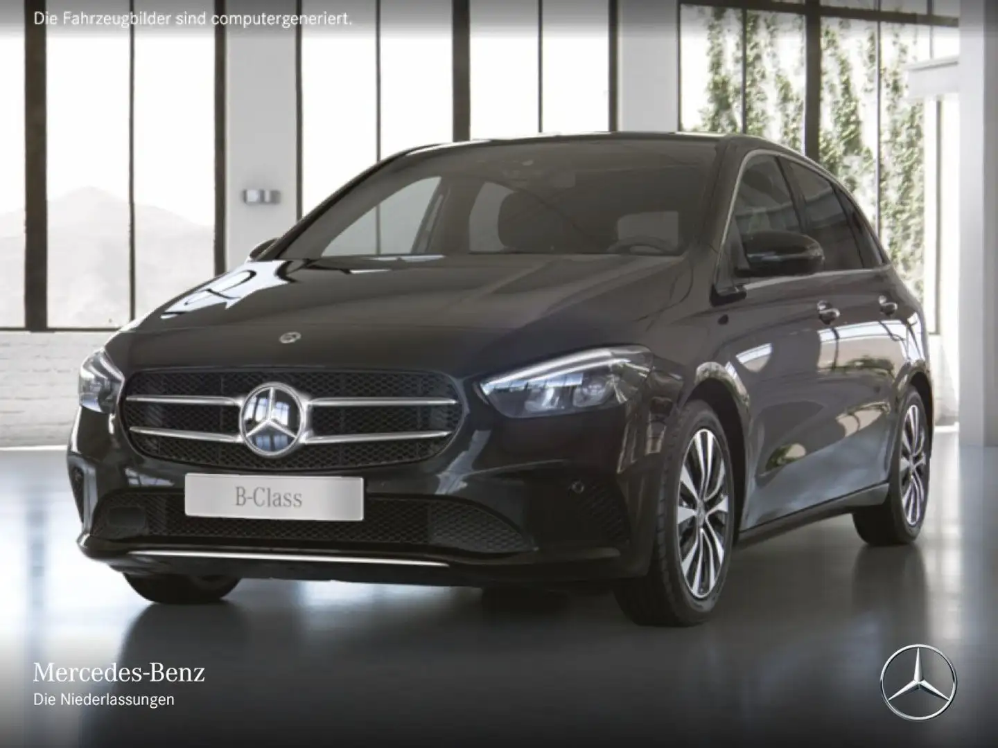 Mercedes-Benz B 200 d PROGRESSIVE+PANO+LED+KAMERA+KEYLESS+8G Schwarz - 2