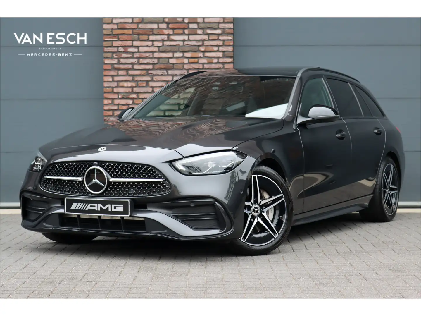 Mercedes-Benz C 300 Estate e AMG Line Aut9 | Panoramadak | Distronic | Gris - 1