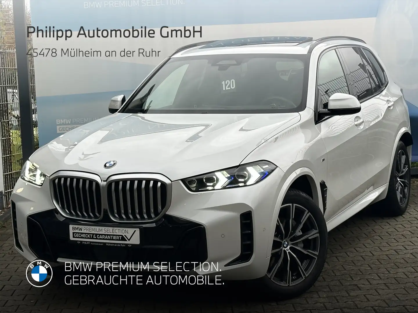 BMW X5 xDrive40d M Sport PANO-SKY AHK h&k DA-Pro PA-Pro Blanc - 2