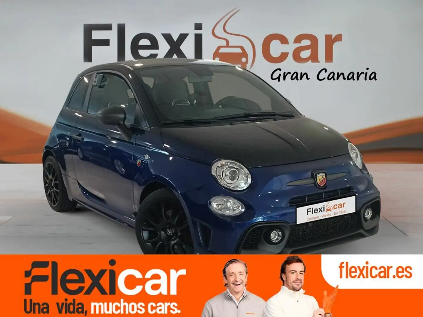 Abarth 500 1.4 16v 121kW Monster Energy Yamaha E6D Bleu - 1