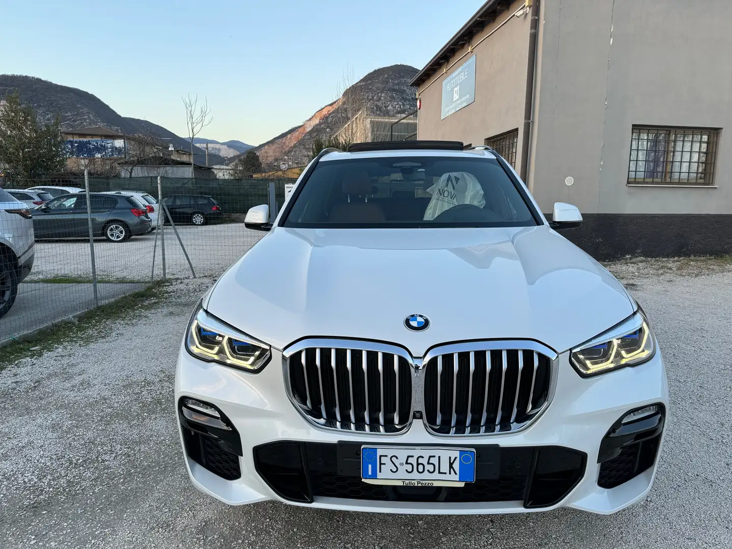 BMW X5 X5 xdrive30d Msport Tetto+Laser Full Top di Gamma Weiß - 2