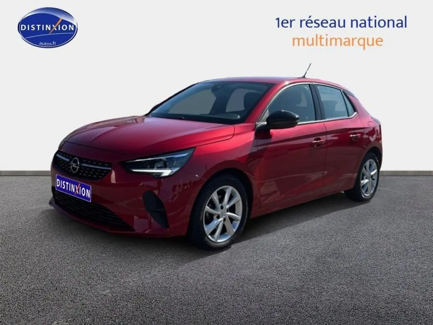 Opel Corsa-e 1.2 75ch Elegance Business Rouge - 1