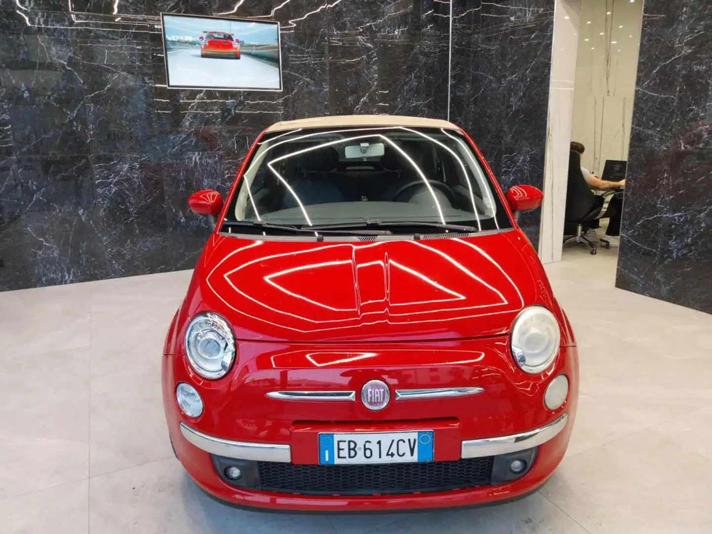 Fiat 500C C 1.3 Multijet 16V 95CV ( Garanzia 12 Mesi) Rosso - 1
