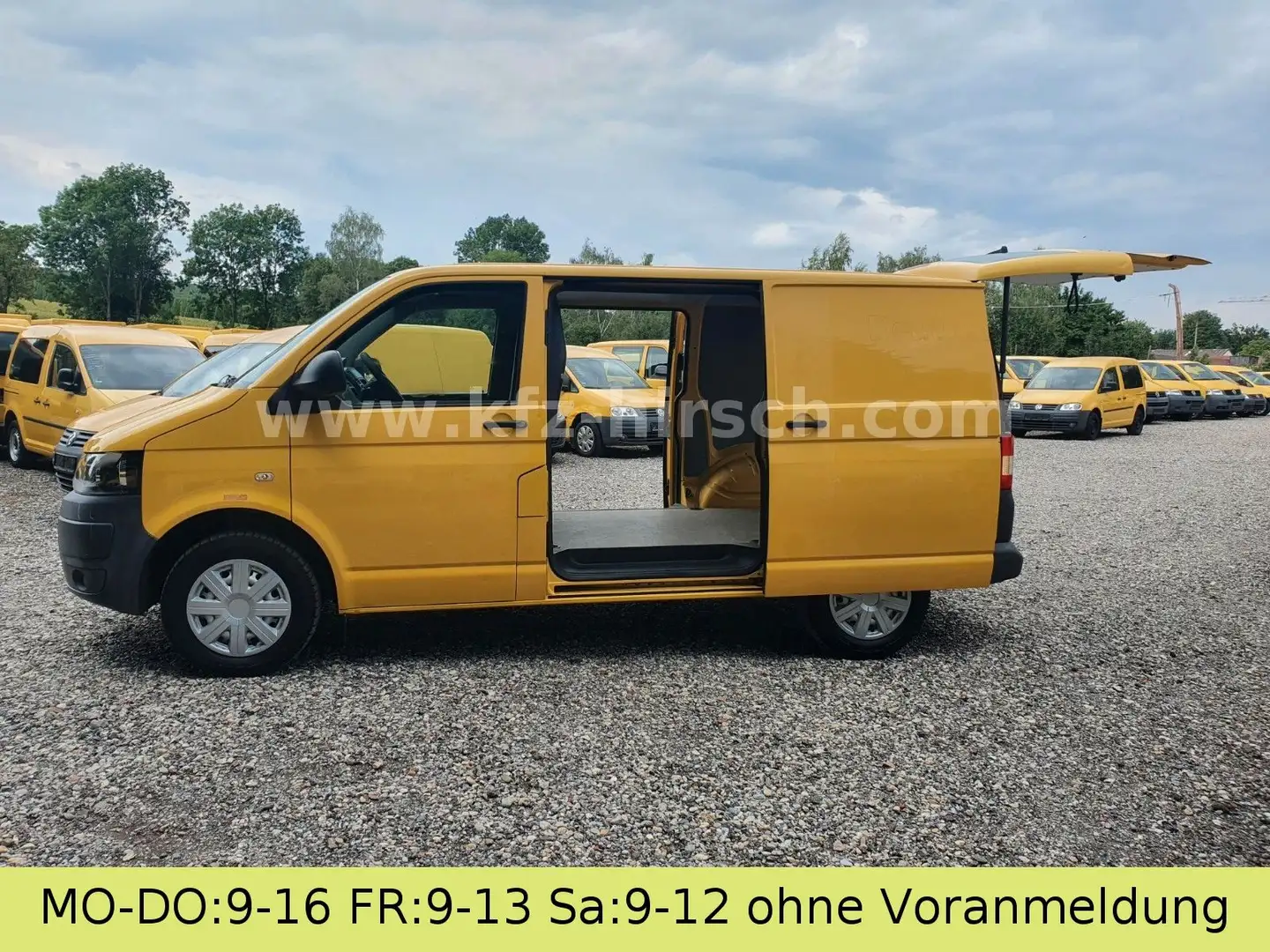 Volkswagen T5 Transporter 2.0TDI EU5*2xSchiebetüre*Facelift Gelb - 2