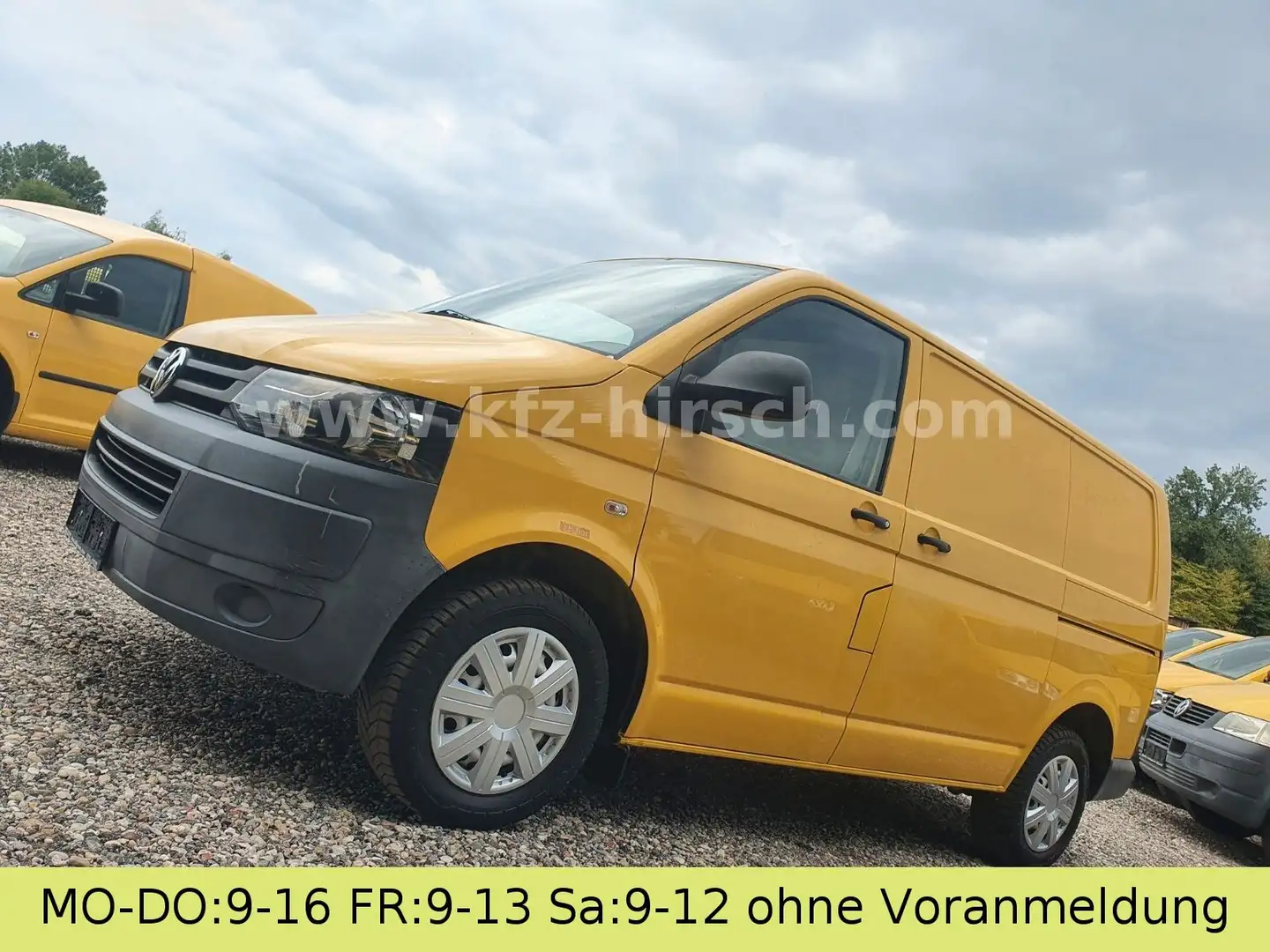 Volkswagen T5 Transporter 2.0TDI EU5*2xSchiebetüre*Facelift Gelb - 1