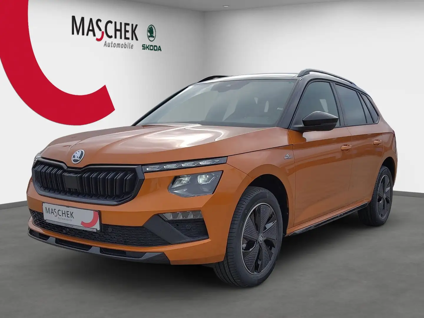 Skoda Kamiq Monte Carlo 1.0 TSI DSG AHK Matrix Pano SmartLink Orange - 2