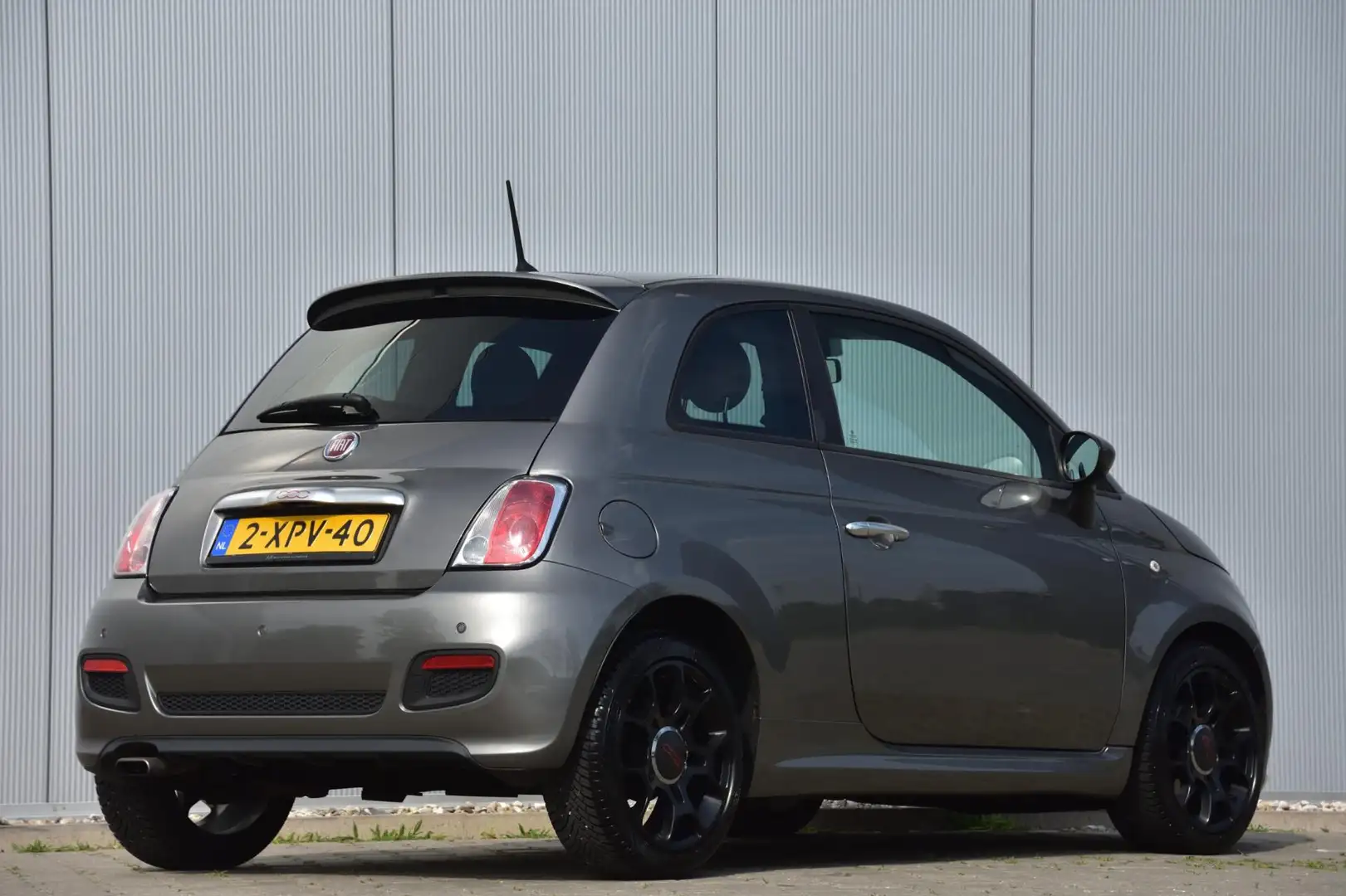Fiat 500 0.9 TwinAir Turbo 500S Automaat NAP, Parkeersensor Grijs - 2