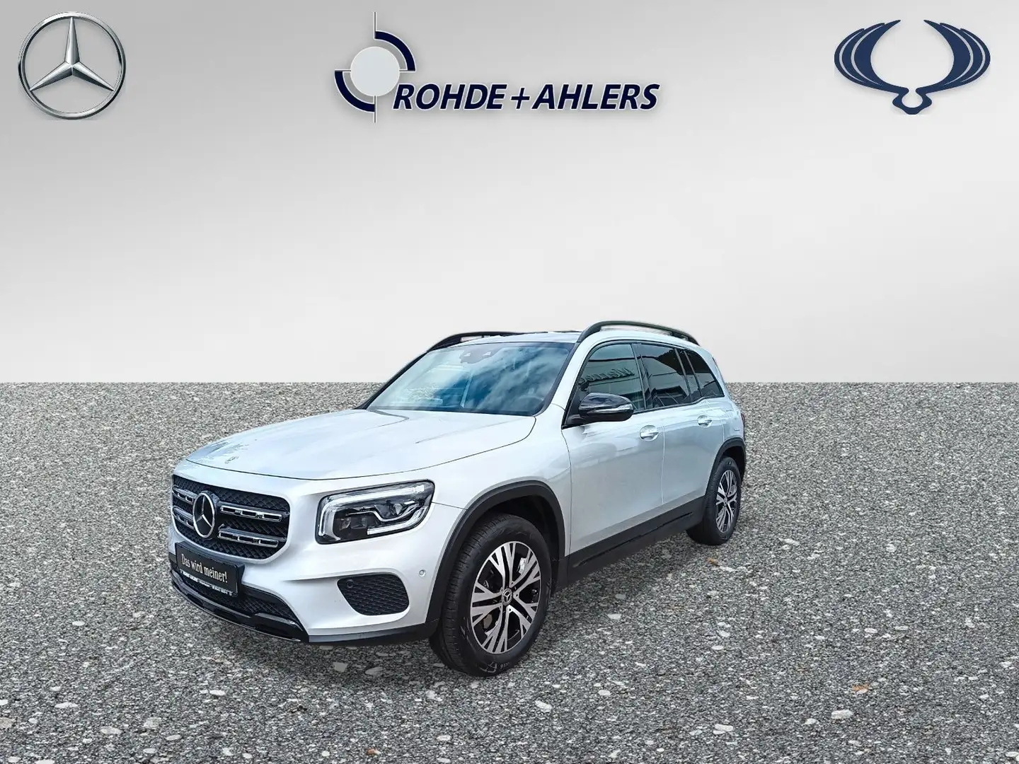 Mercedes-Benz GLB 200 +DISTRONICPLUS+PANO+AHK+SH+NIGHTPAKET++++ Argintiu - 1