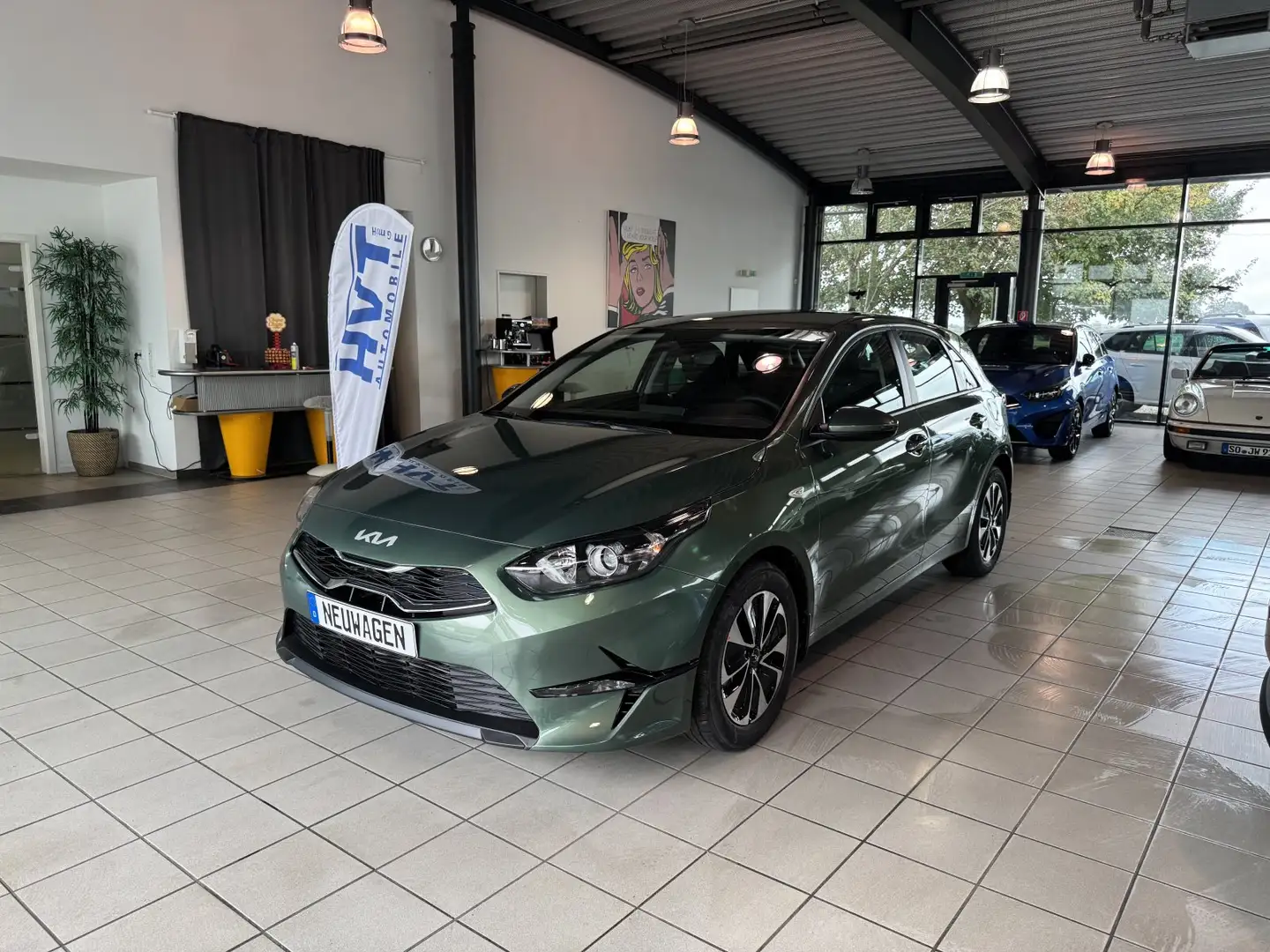 Kia Ceed / cee'd 1.5 T-GDI GPF 140PS Spin EU NAVI|KAMERA|PDC|SOFORT Verde - 1