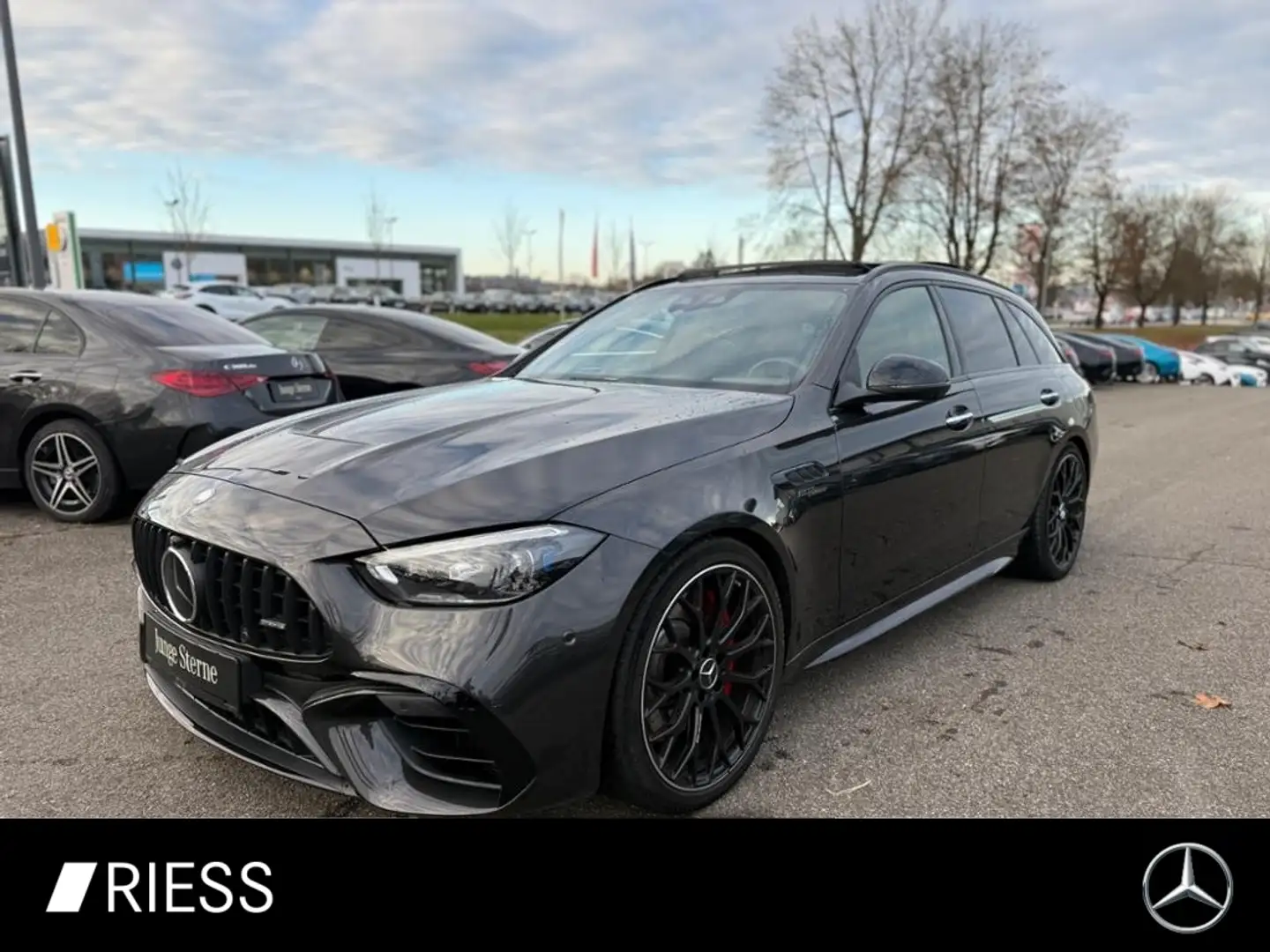 Mercedes-Benz C 63 AMG S  Night Distr Pano AHK HUD Burmes 20" Grau - 1