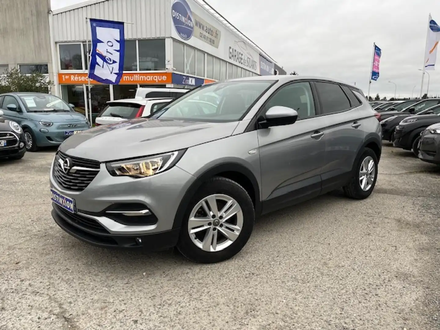 Opel Grandland X 1.2 TURBO - 130 - S\u0026S EDITION BUSINESS Gris - 1