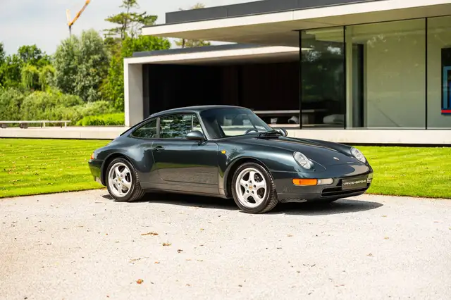 Porsche 993 C2 COUPE / TIPTRONIC / SUNROOF / ONLY 76 000 KM / AVENTURINE GREEN