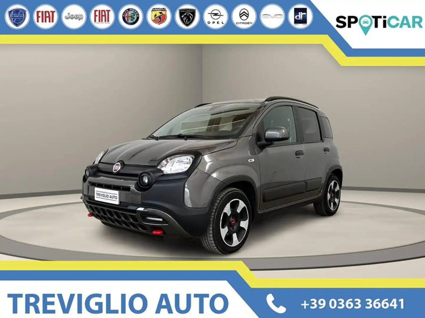 Fiat Panda Cross 1.0 FireFly S&S Hybrid Grigio - 1
