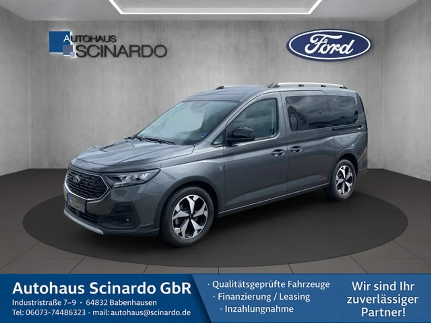 Ford Grand Tourneo Connect 1.5 EB Active*AHK*RFK*PANO Grau - 1