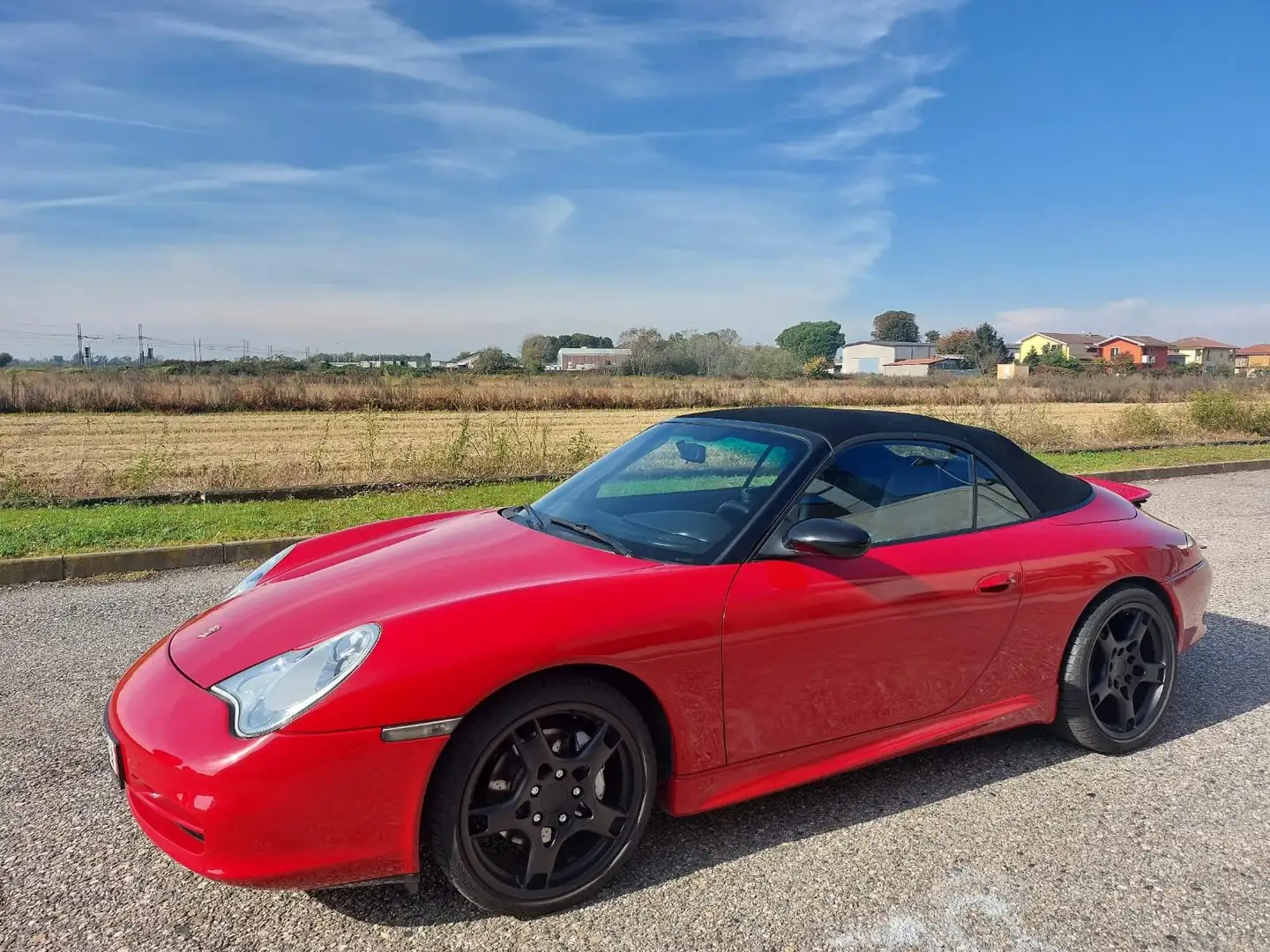 Porsche 996 CARRERA 4 CABRIO 3.6 320CV  SPORT DESIGN!! Rouge - 2