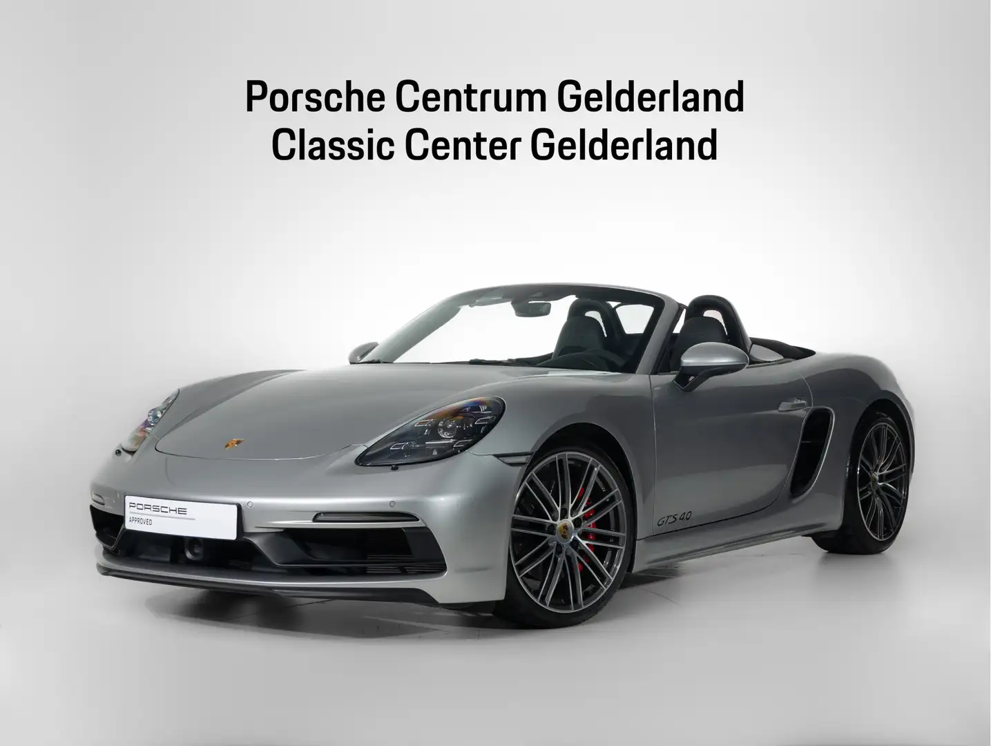 Porsche 718 Boxster GTS 4.0 Zilver - 1