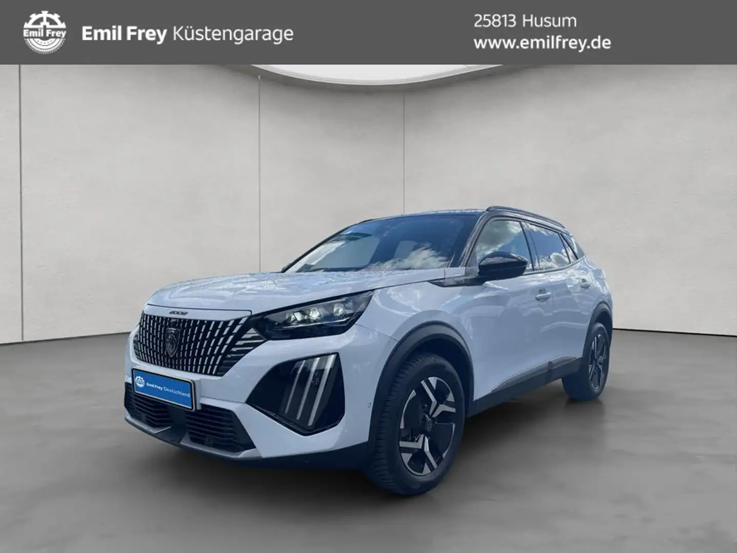 Peugeot 2008 BlueHDi 130 EAT8 GT Weiß - 1