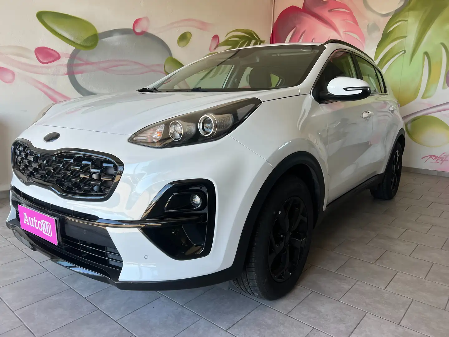 Kia Sportage Sportage 2021 1.6 crdi Black Edition 2wd 136cv Weiß - 1