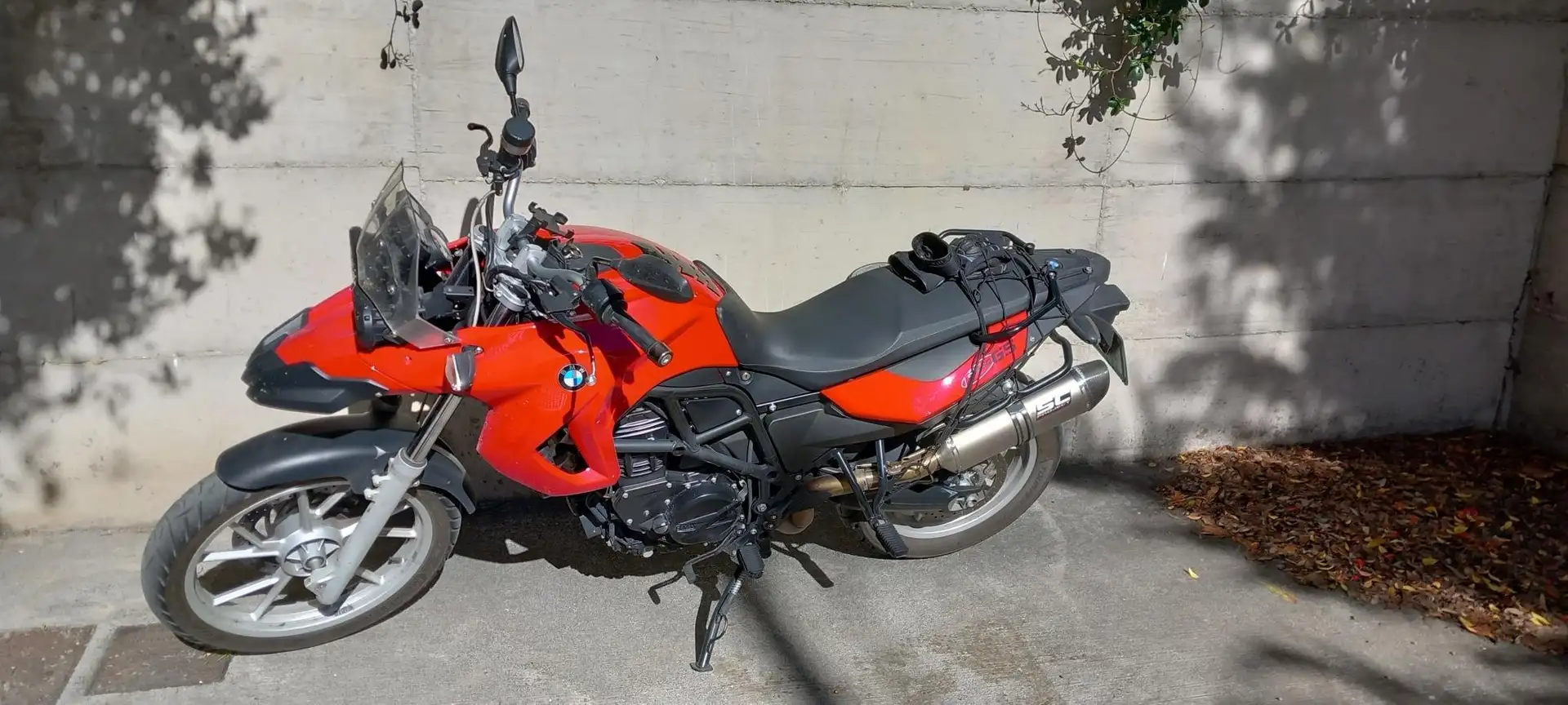 BMW F 650 GS Rouge - 1