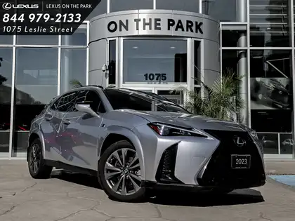 Silver 2023 Lexus UX Hybrid SUV / Crossover All-Wheel Drive Automatic