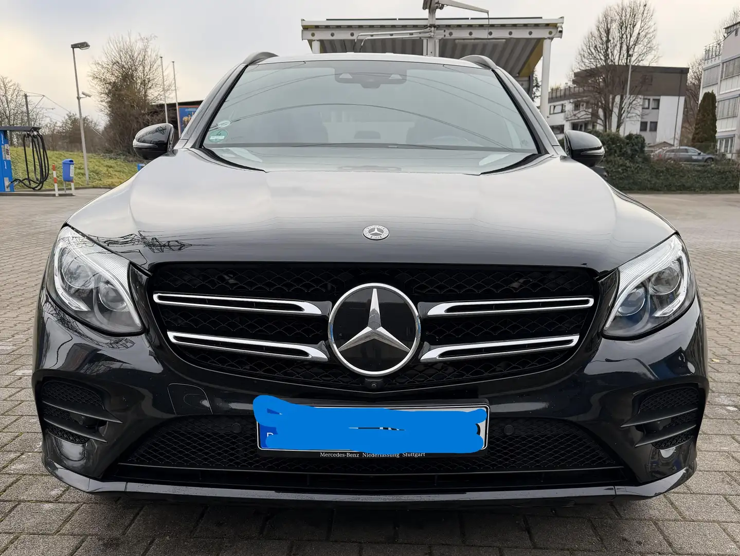 Mercedes-Benz GLC 350 GLC Diesel d 4Matic 9G-TRONIC AMG Line Schwarz - 2