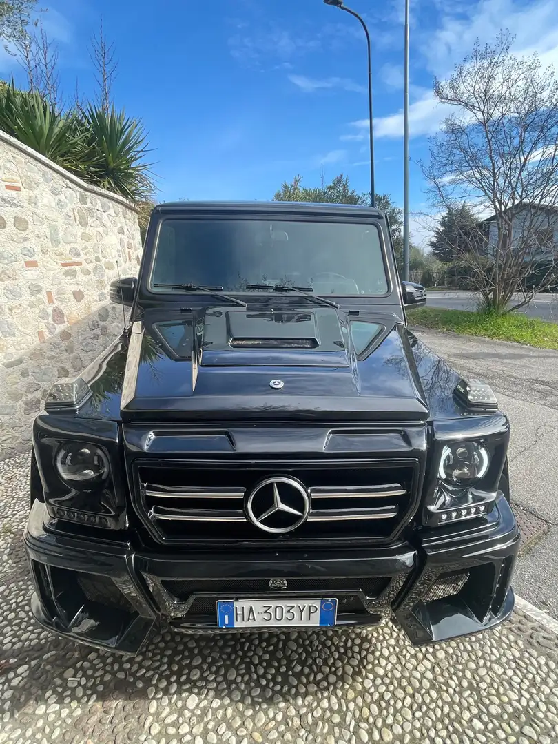 Mercedes-Benz G 280 GE SW lungo asi targa oro Schwarz - 1
