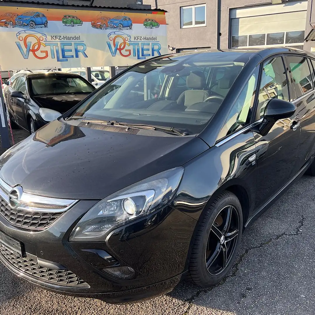 Opel Zafira Tourer Innovation-BiTurbo-aus der Schweiz-Tüv neu Schwarz - 1