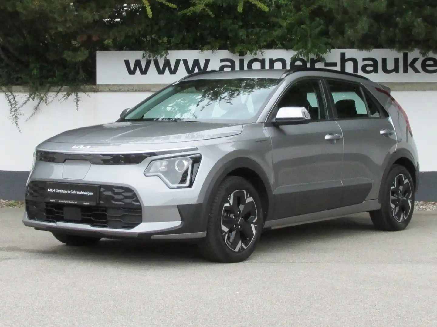 Kia Niro EV Long Range 64kWh Silber Aut. Grau - 1