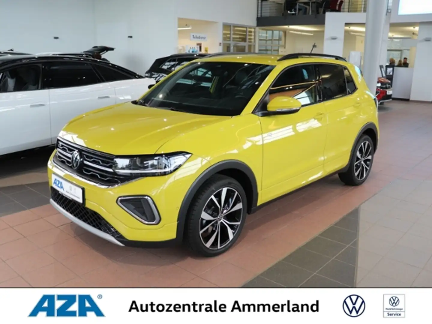 Volkswagen T-Cross R-line 1.5 TSI*DSG*AppConn*ACC*SIH*EPH*Kamera* KL Gelb - 1