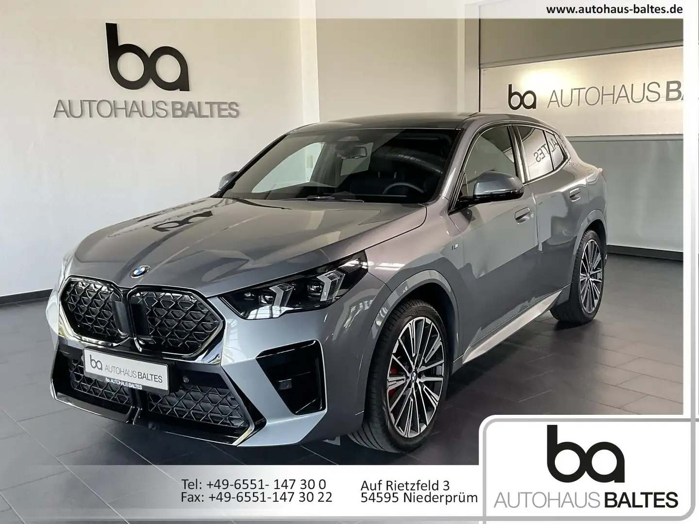 BMW X2 X2 xDrive 20d M Sport Pro 20"/Pano/Driv/Park/AHK Grau - 1