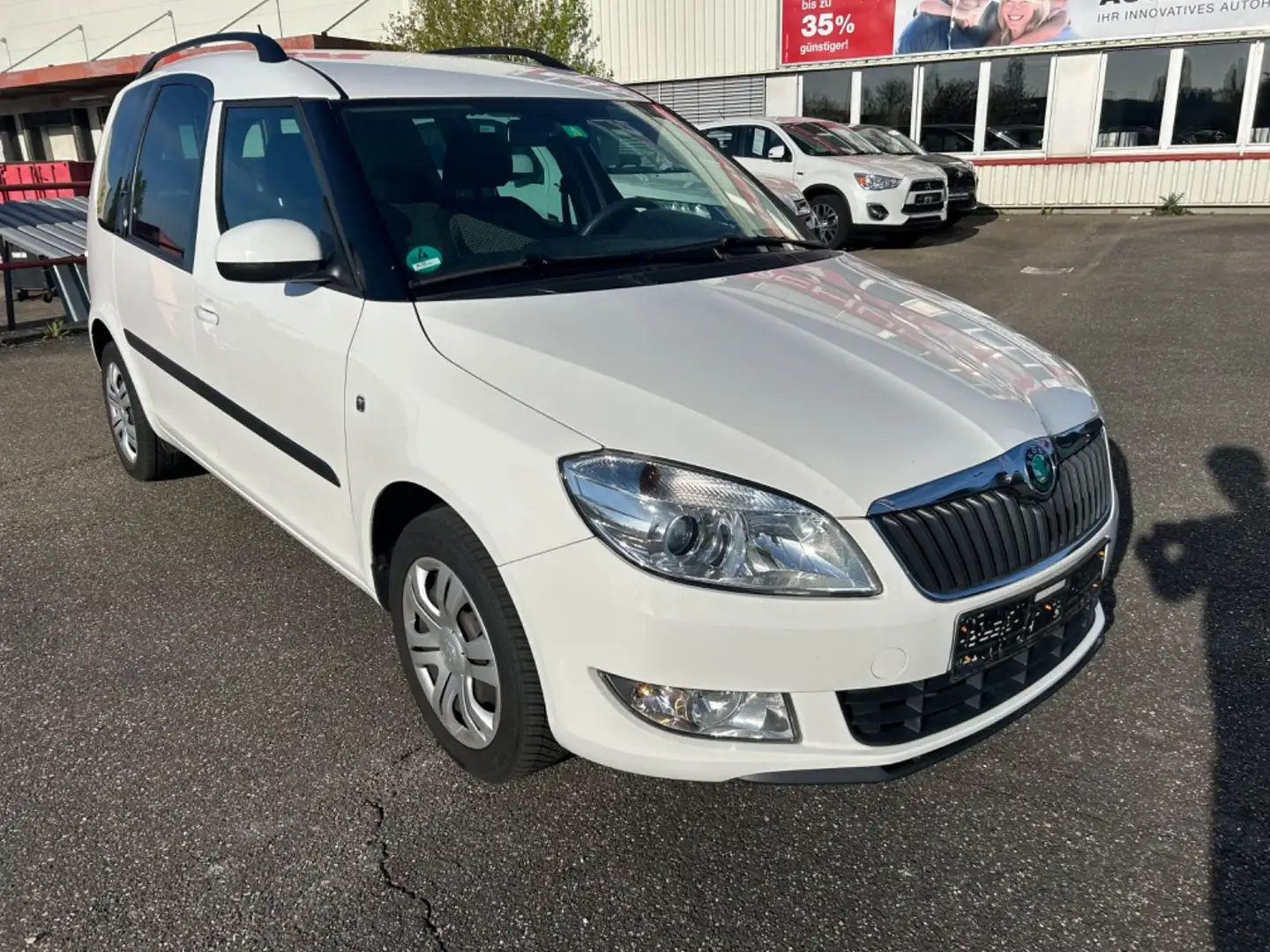 Skoda Roomster Ambit.Plus Edition Pdc-Shz-Ahk Garantie Weiß - 1