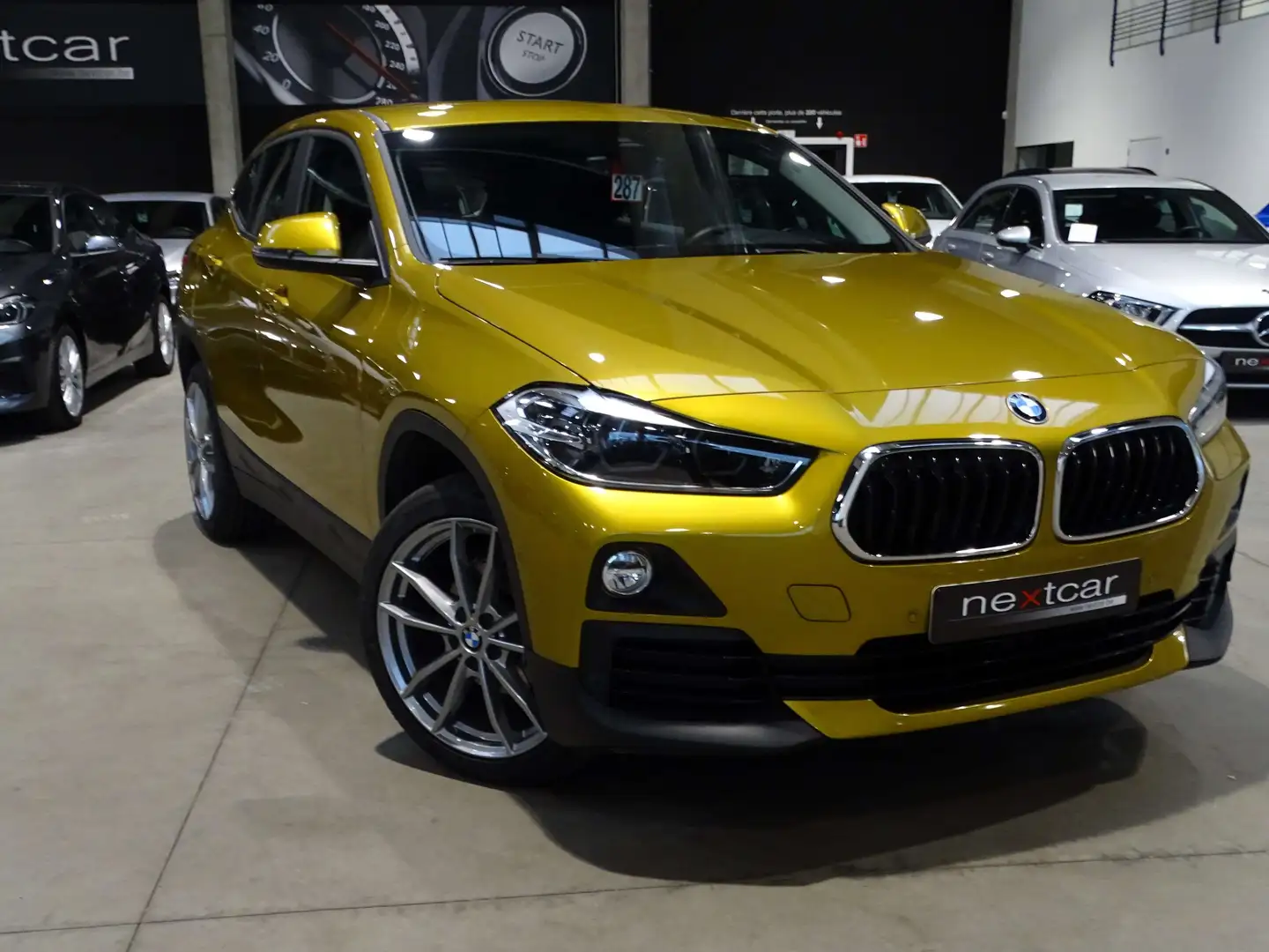 BMW X2 16d SDrive***FULL LED-SIEGES SPORT-NAVI-CRUISE**** Or - 2