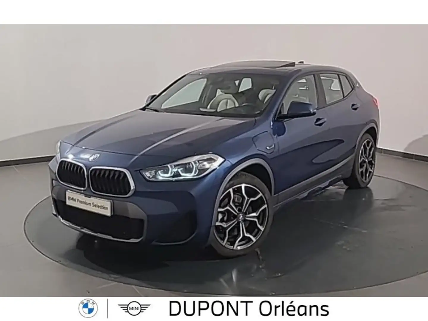 BMW X2 xDrive25eA 220ch M Sport X Euro6d-T 6cv Bleu - 1