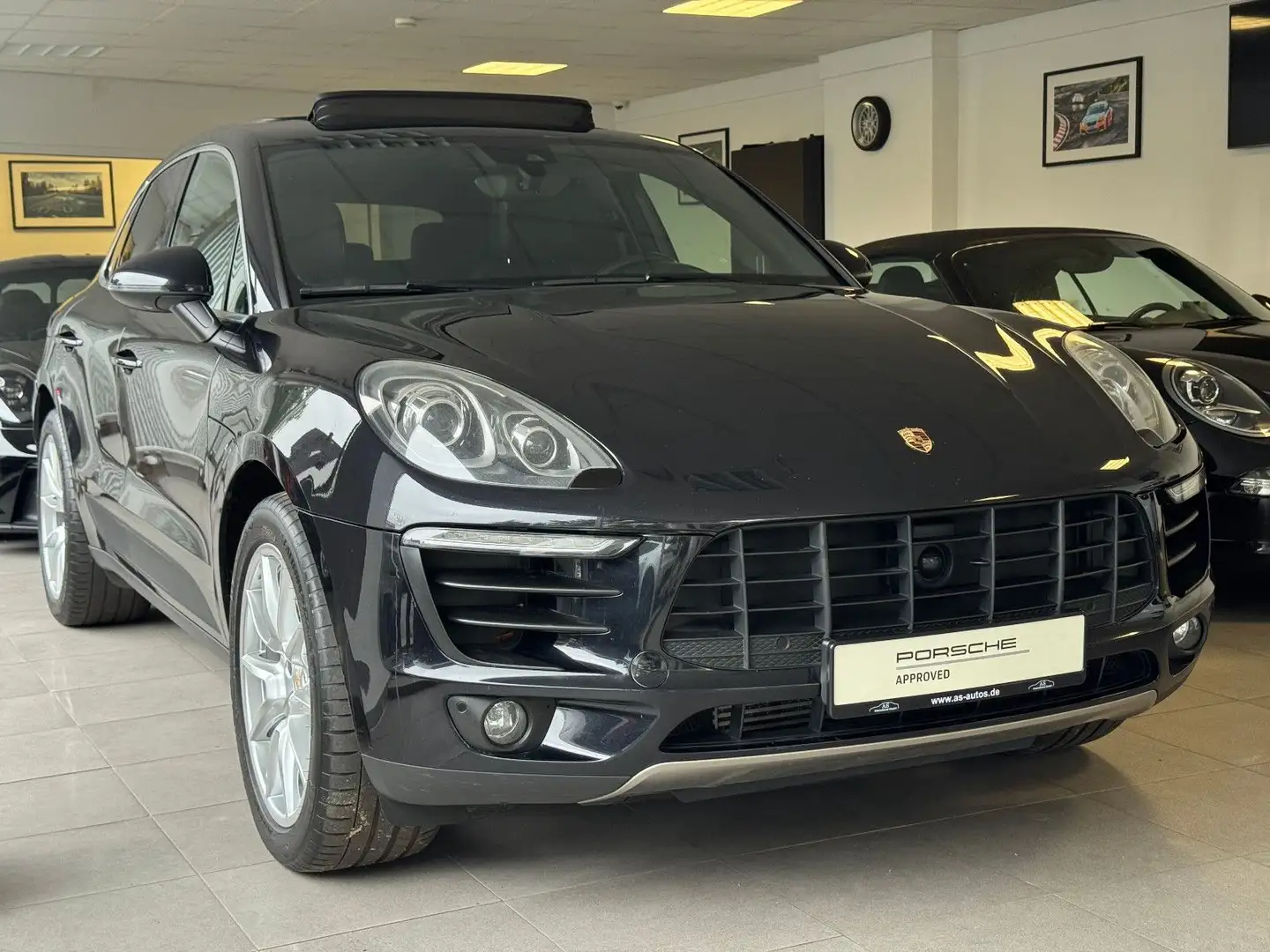 Porsche Macan S Diesel Luft Panorama Burmester Kamera 20 Schwarz - 1