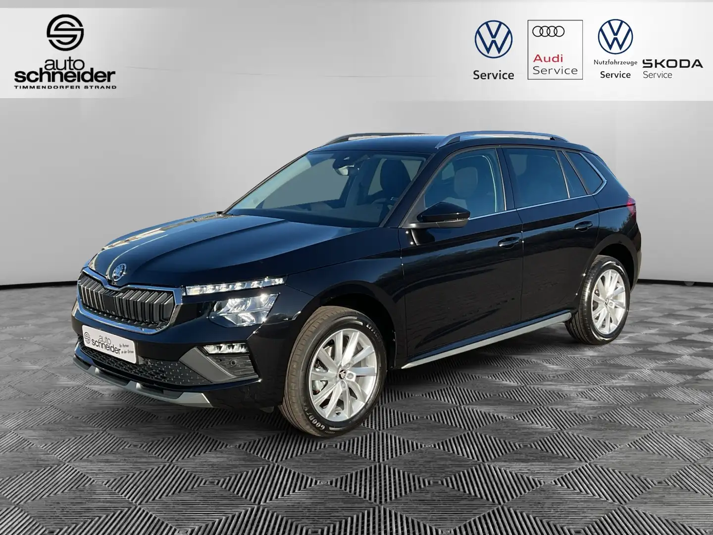 Skoda Kamiq Selection 1,0 TSI 7-Gang DSG EU-Fahrzeug SmartLink Noir - 1