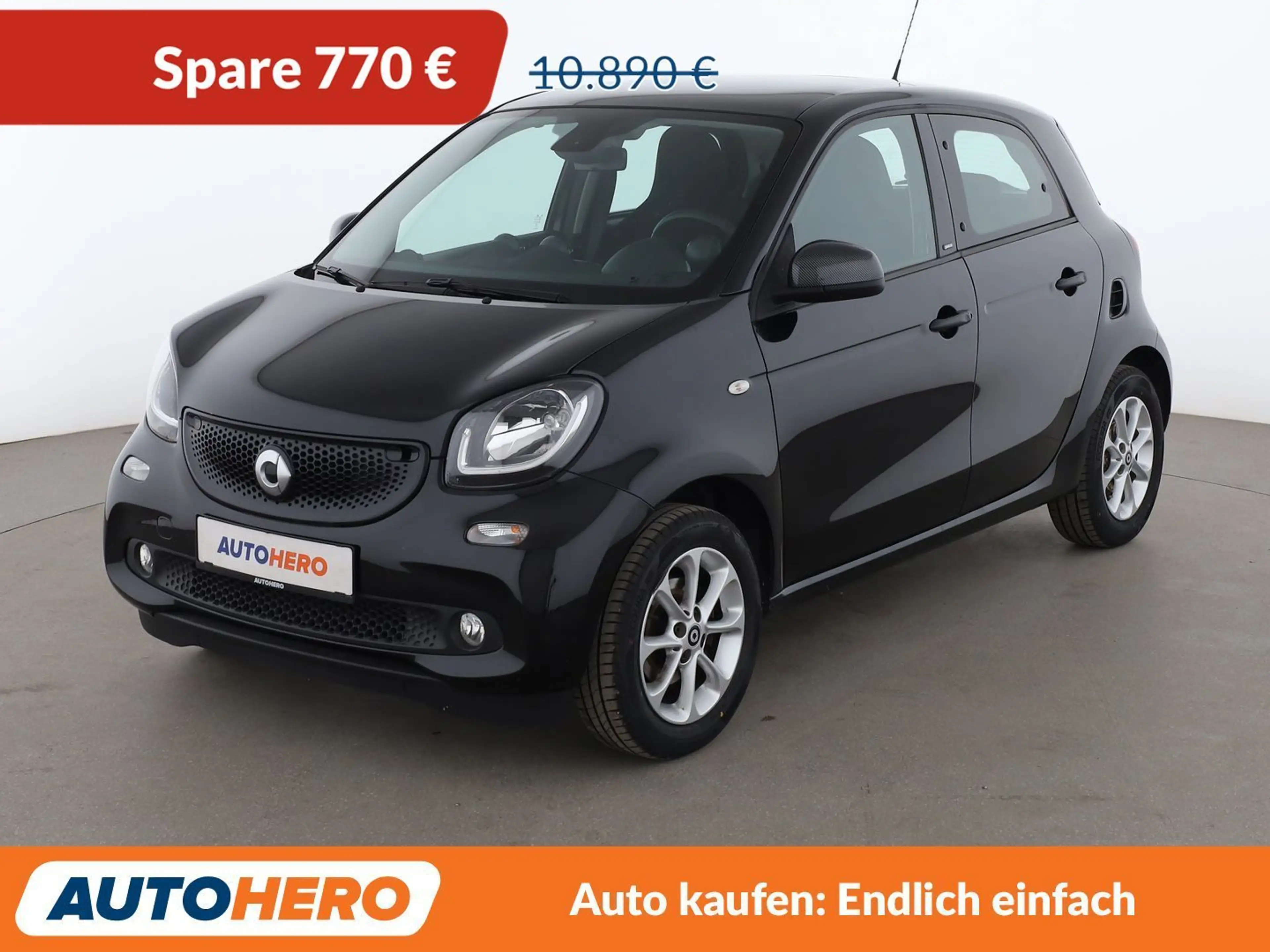 smart forFour 0.9 Turbo passion*NAVI*CAM*PDC*SHZ*KLIMA*TEMPO*