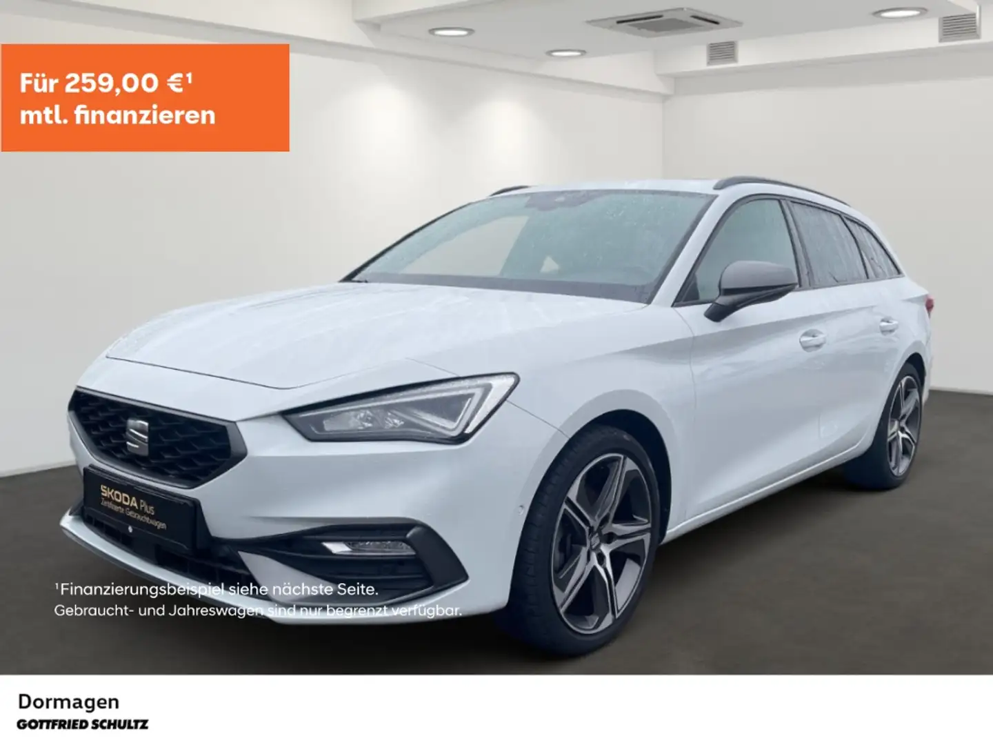 SEAT Leon SP FR 1.5 eTSI DSG AHK PANO NAVI KAMERA Weiß - 1