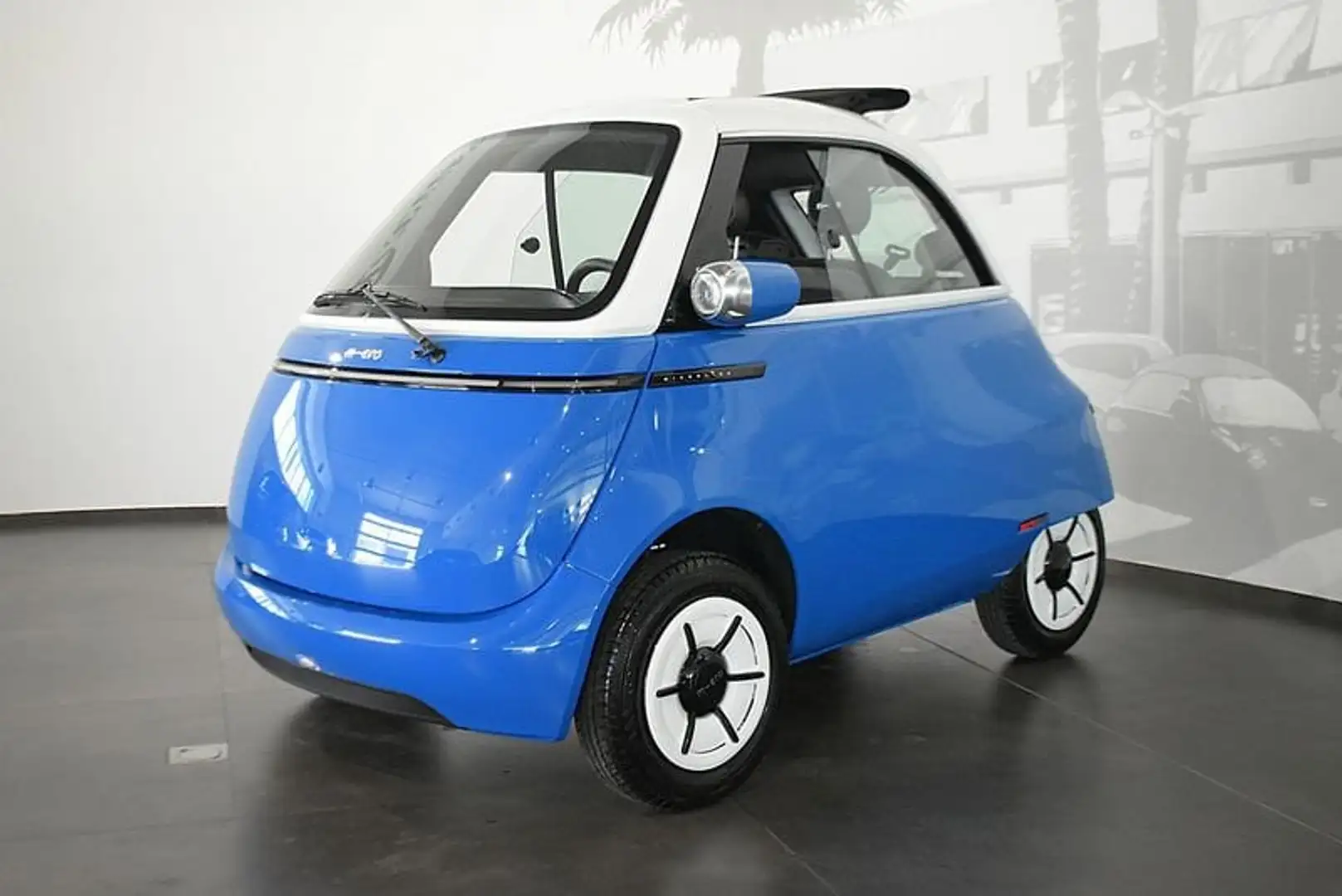 Micro Microlino Dolce 10.5 kWh #TETTO APRIBILE Albastru - 1